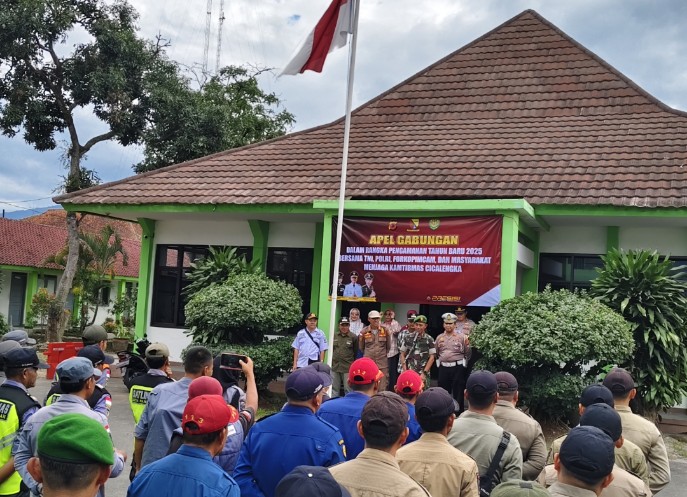 Foto Saat Apel Berlangsung.